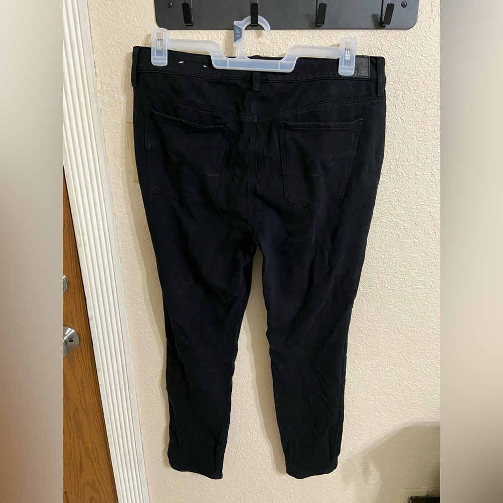 American eagle black jeggings